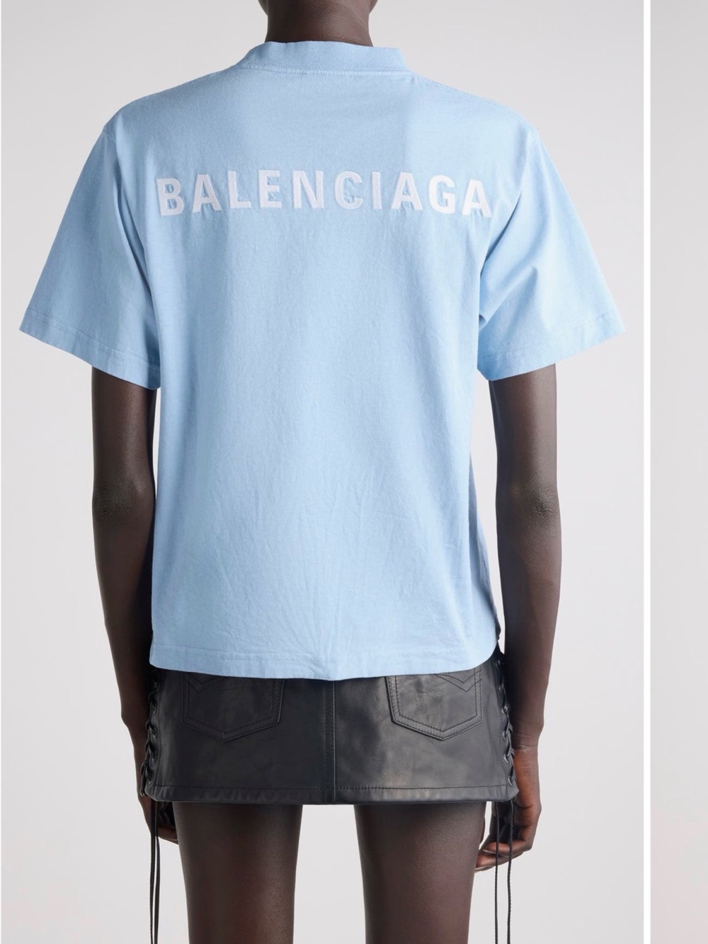 🩵 Balenciaga Oversized NWOT | Luxury Streetwear Designer Tee - Picture 3 of 10
